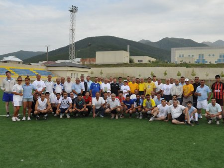 Oğuzda  futbol seminarı keçirilib (FOTO)