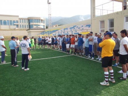 Oğuzda  futbol seminarı keçirilib (FOTO)