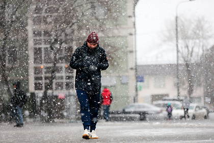 Синоптик предупредил москвичей о рекордном мокром снегопаде и штормовом ветре